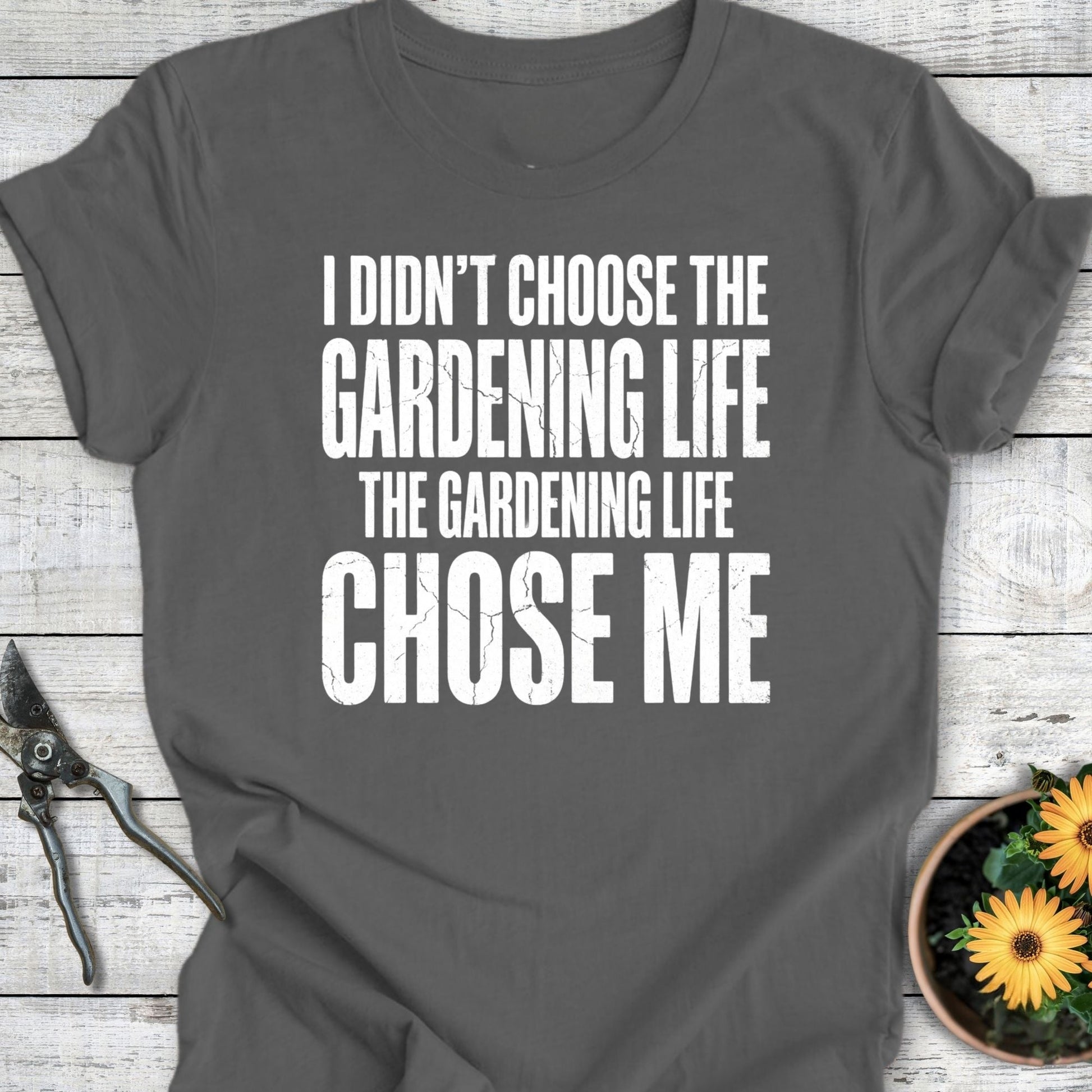 Printify T-Shirt Asphalt / S It Chose Me T-Shirt