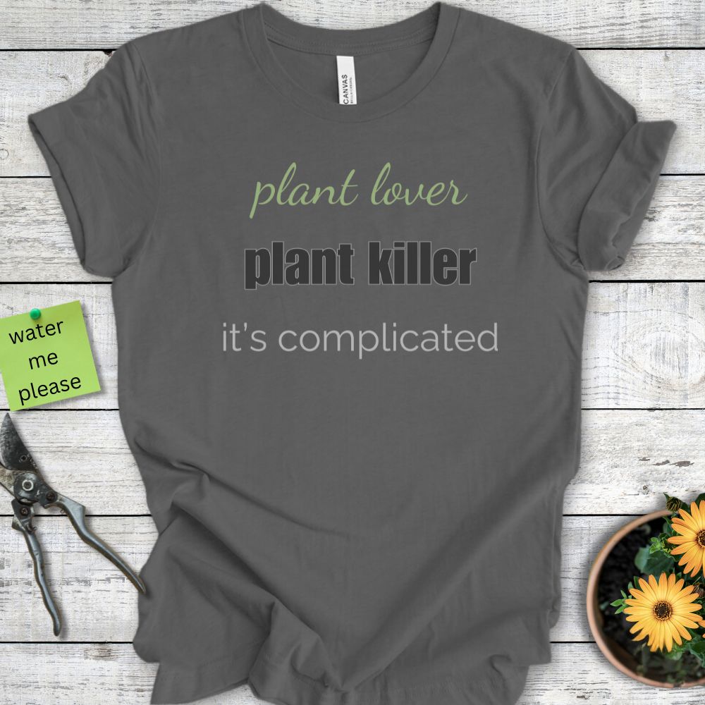 Printify T-Shirt Asphalt / S Its Complicated