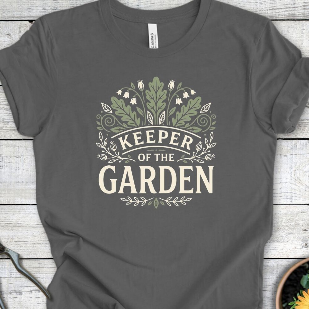 Printify T-Shirt Asphalt / S Keeper of the Garden T-Shirt