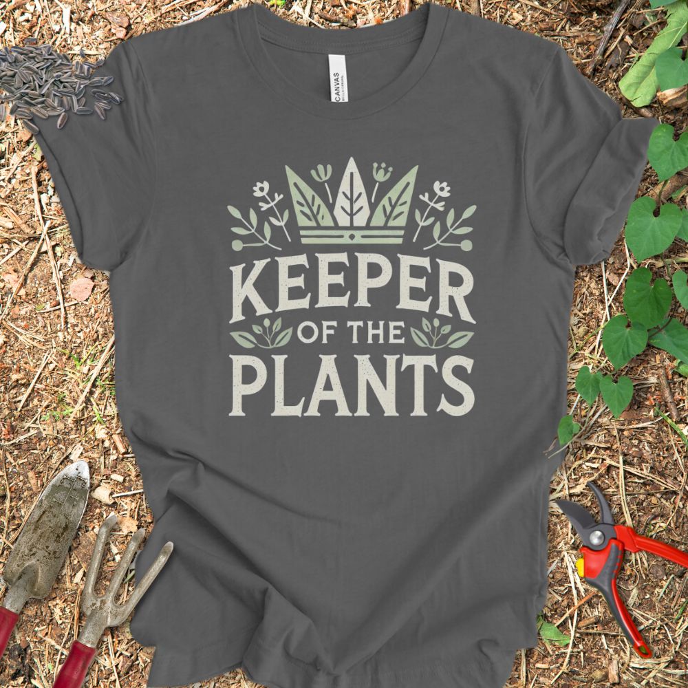 Printify T-Shirt Asphalt / S Keeper of the Plants