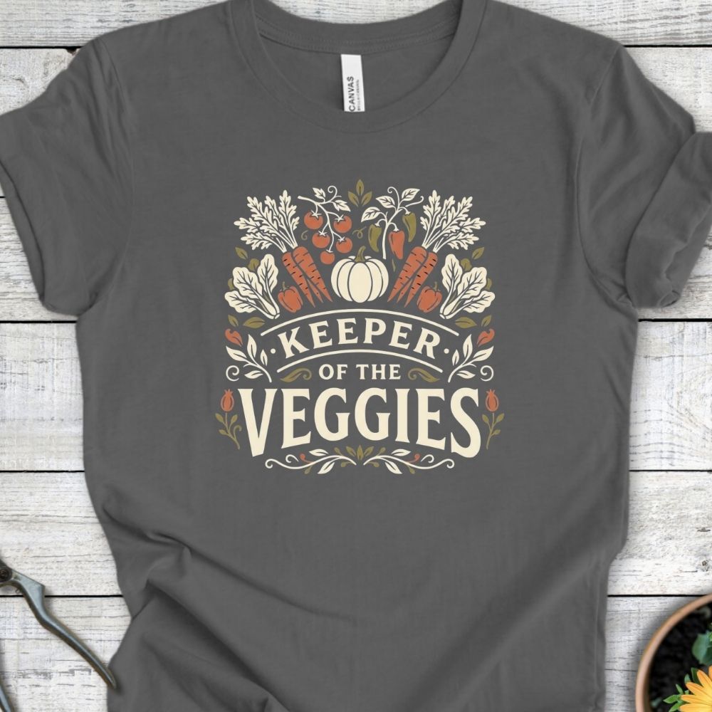 Printify T-Shirt Asphalt / S Keeper of the Veggies T-Shirt