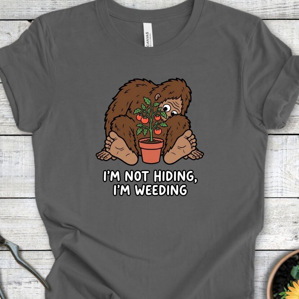 Printify T-Shirt Asphalt / S Not Hiding T-Shirt