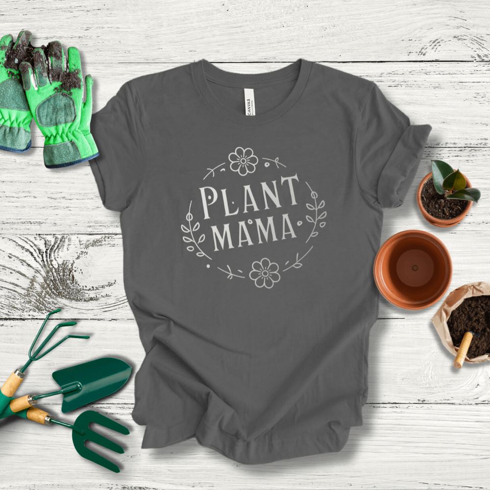 Printify T-Shirt Asphalt / S Plant Mama T-Shirt