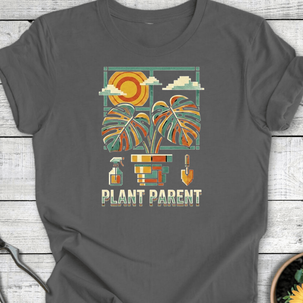 Printify T-Shirt Asphalt / S Plant Parent T-Shirt