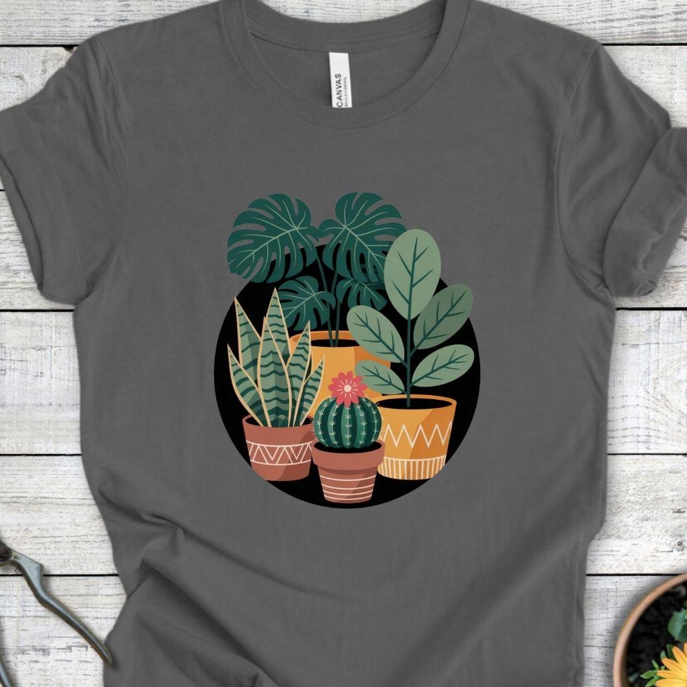 Printify T-Shirt Asphalt / S Potted Paradise