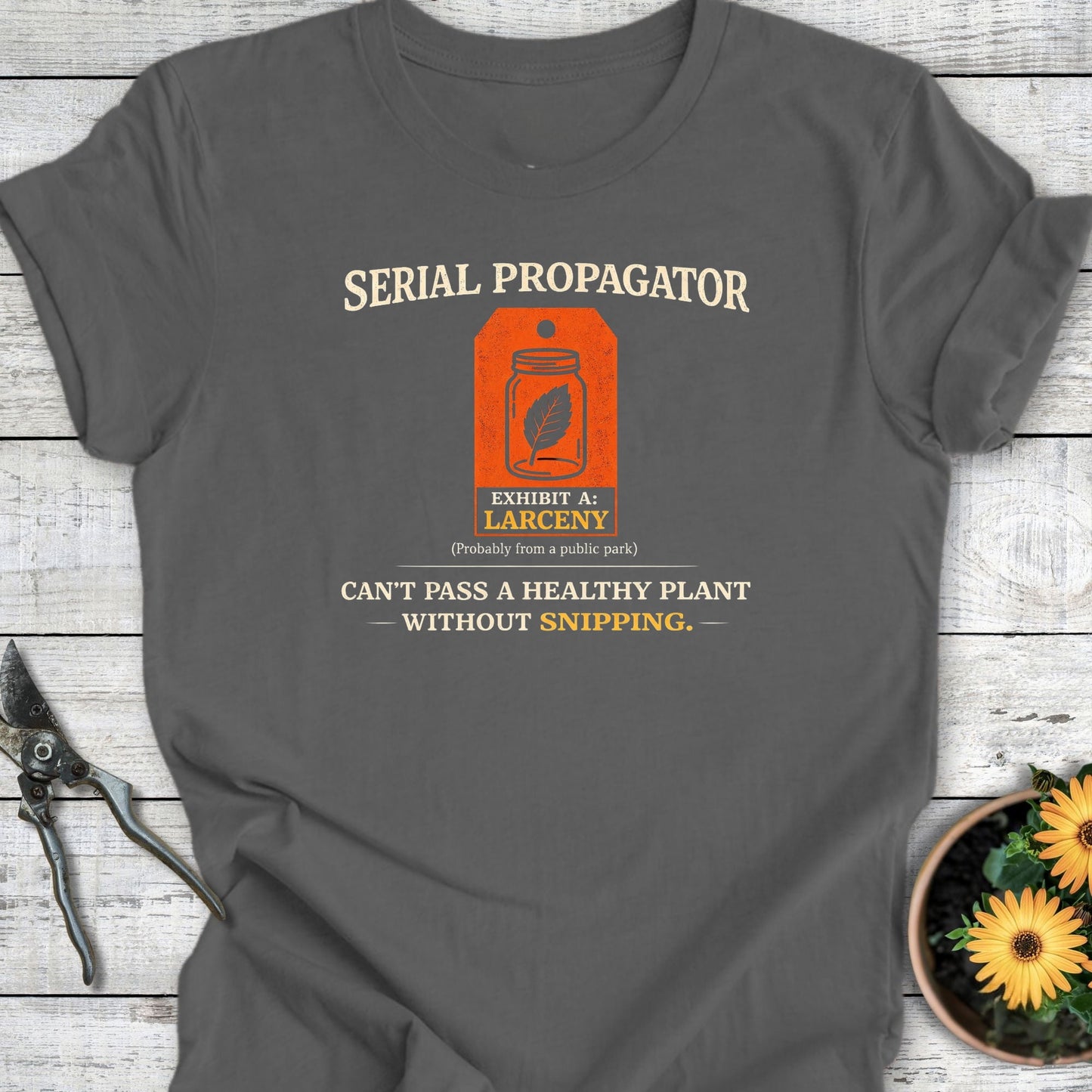 Printify T-Shirt Asphalt / S Serial Propagator T-Shirt