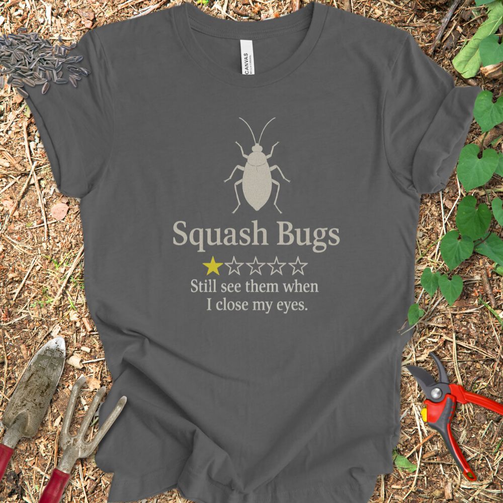 Printify T-Shirt Asphalt / S Squash Bugs Review
