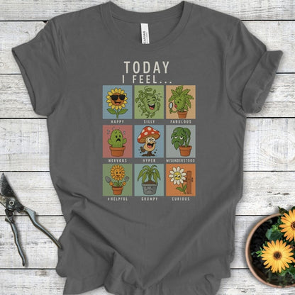 Printify T-Shirt Asphalt / S Today I Feel...