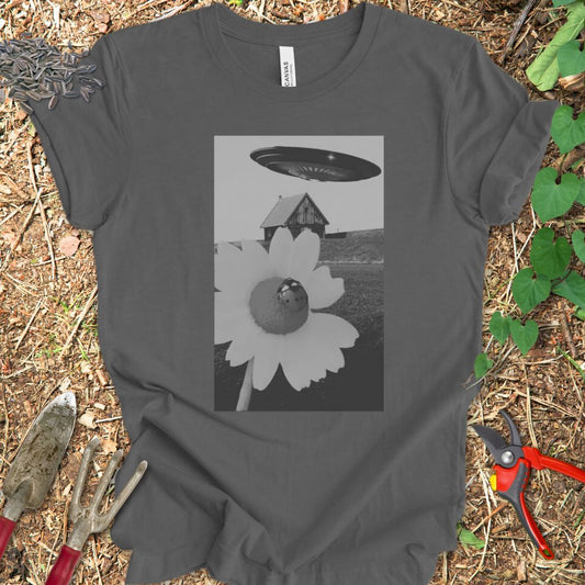 Printify T-Shirt Asphalt / S UFO Ladybug