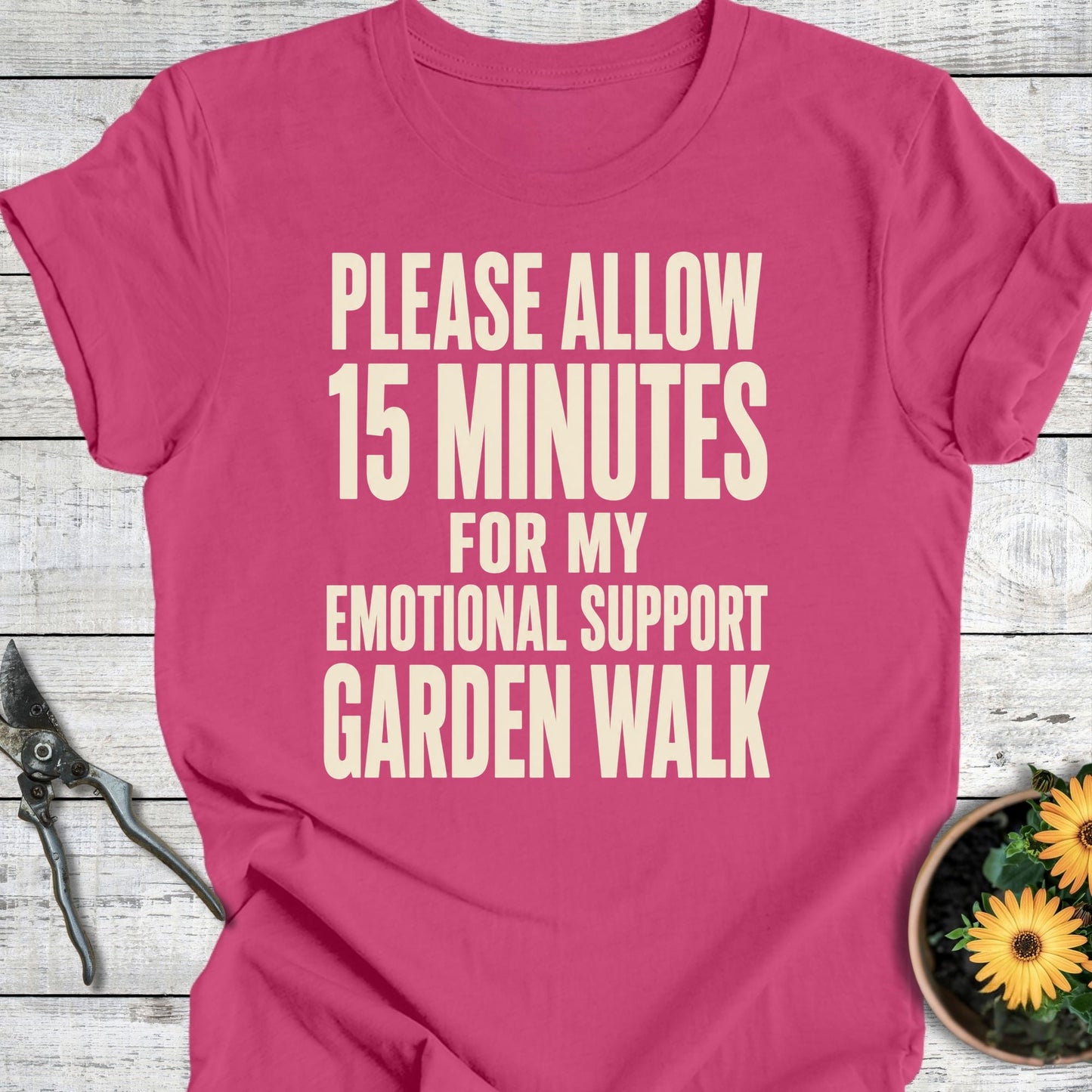 Printify T-Shirt Berry / S 15 Minutes T-Shirt