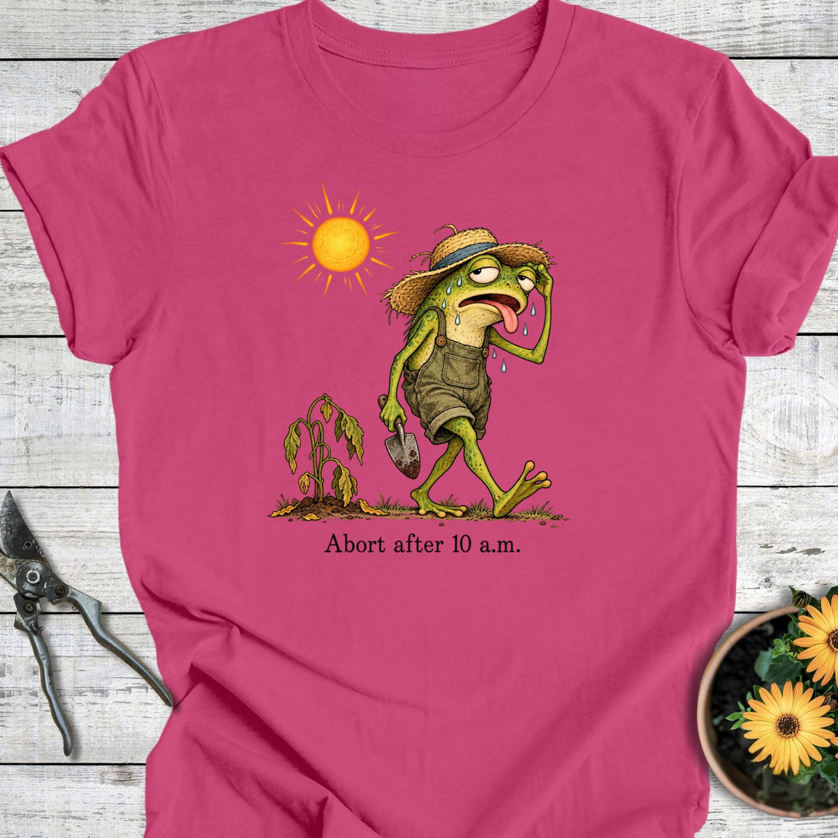 Printify T-Shirt Berry / S Abort T-Shirt