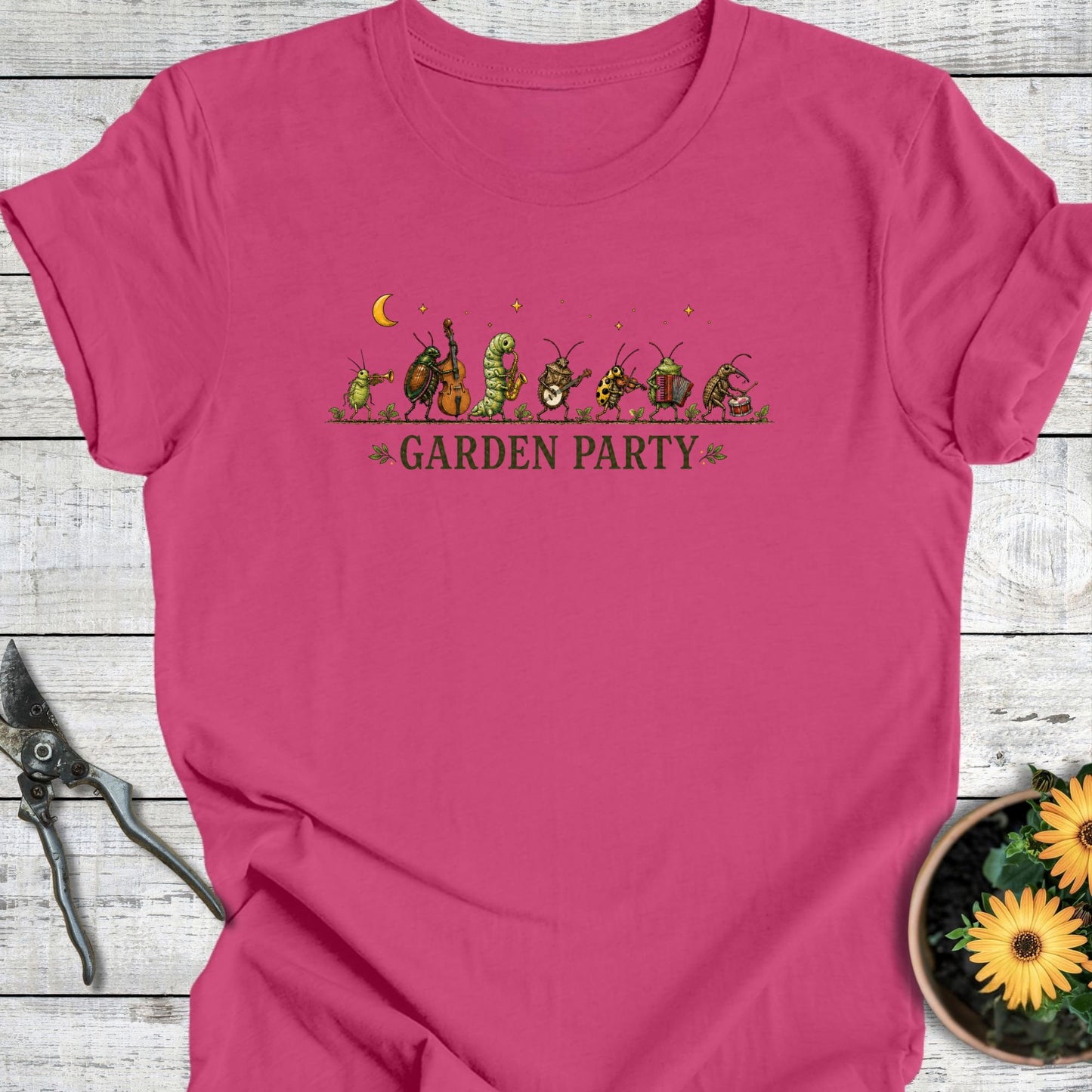 Printify T-Shirt Berry / S Garden Party T-Shirt