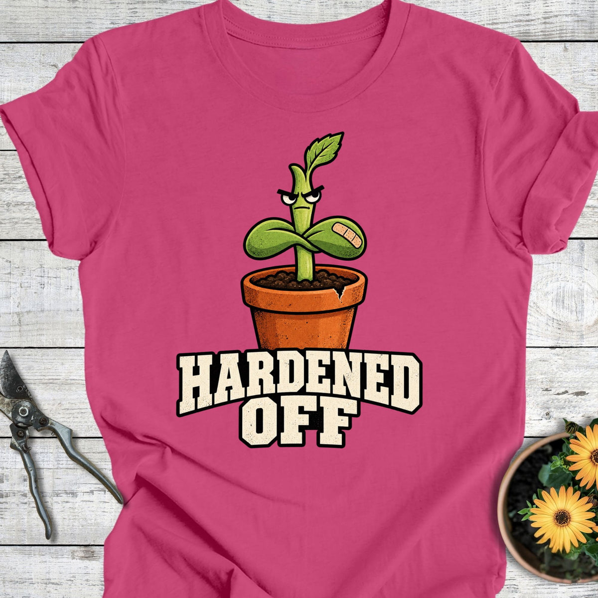 Printify T-Shirt Berry / S Hardened Off T-Shirt