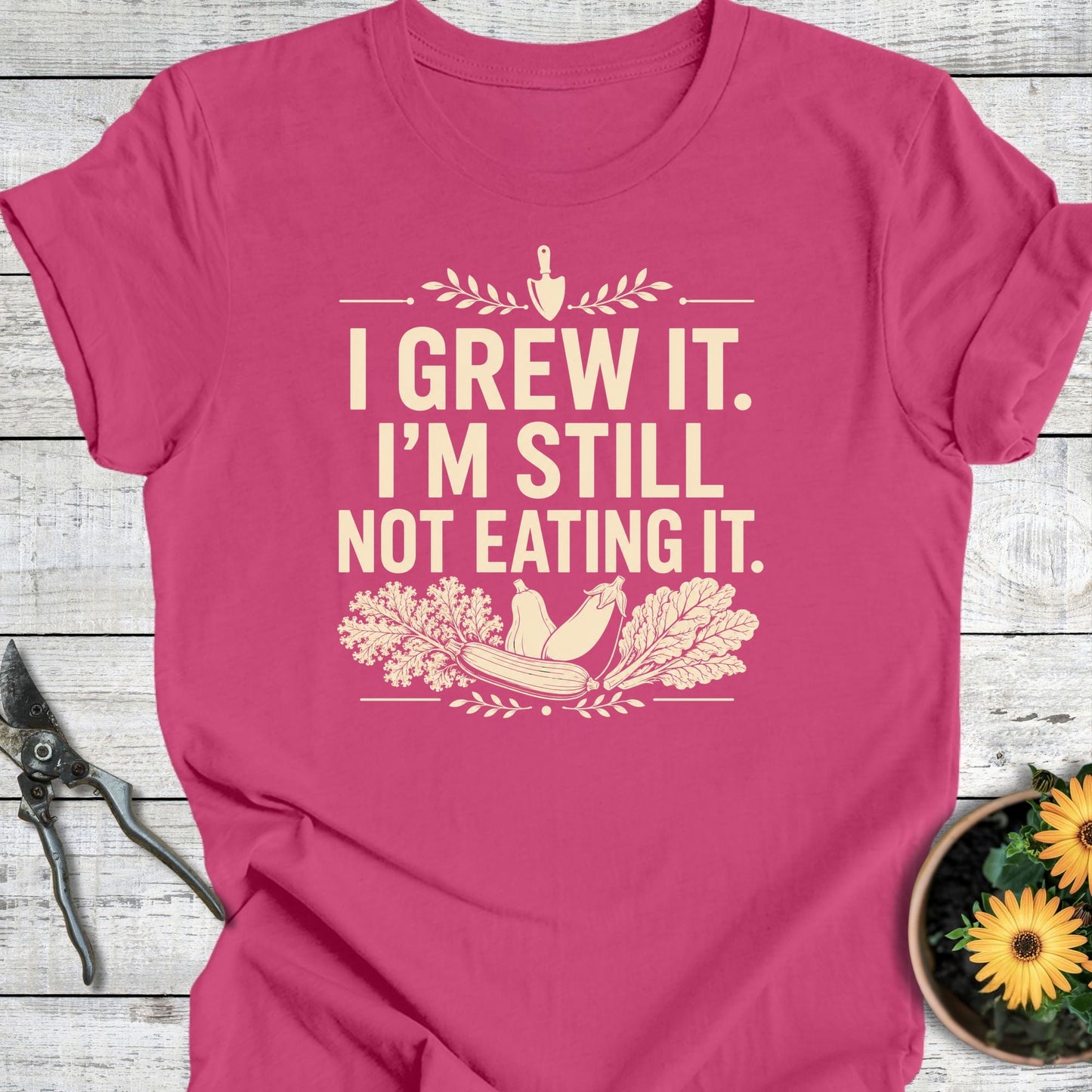 Printify T-Shirt Berry / S I Grew It T-Shirt