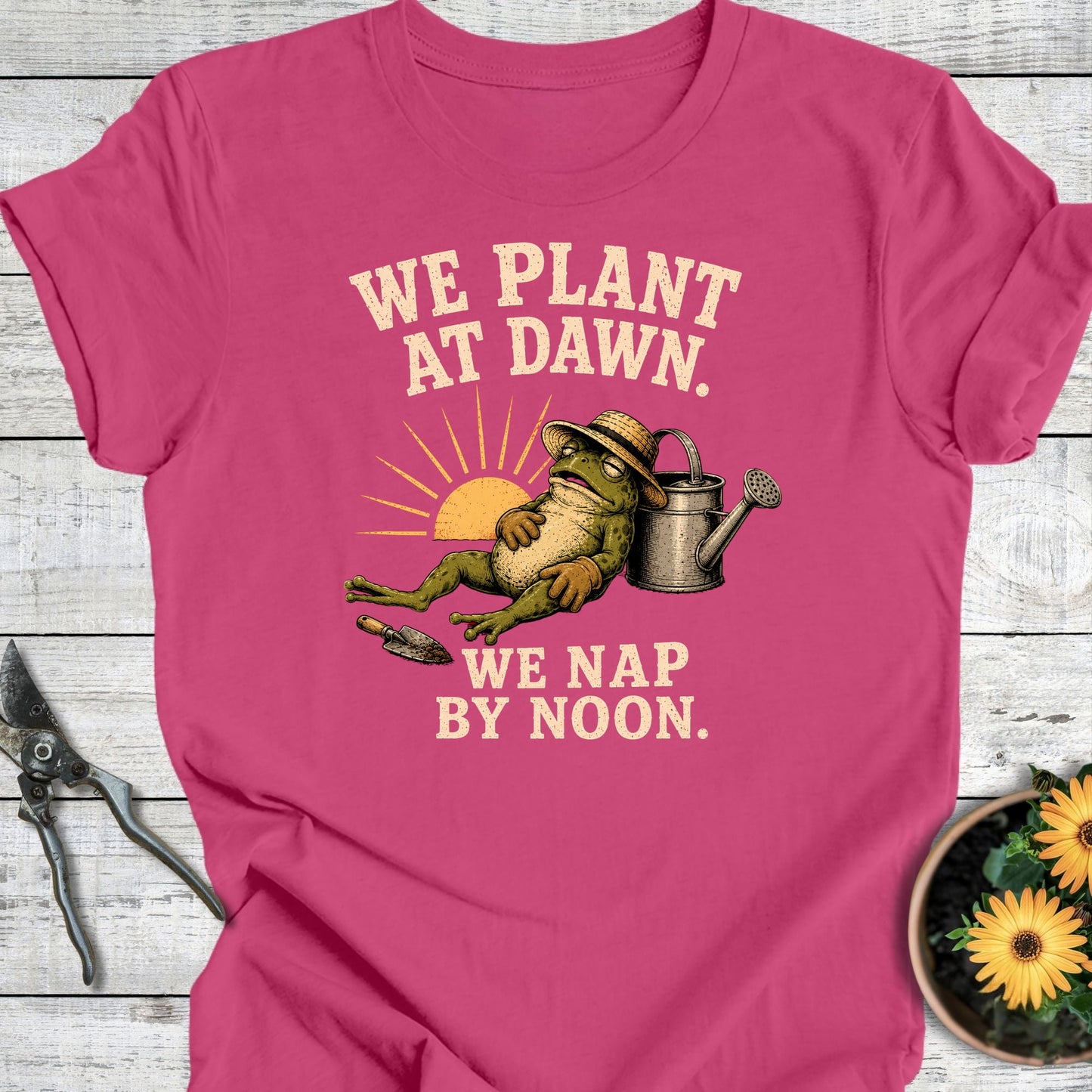 Printify T-Shirt Berry / S Nap By Noon T-Shirt