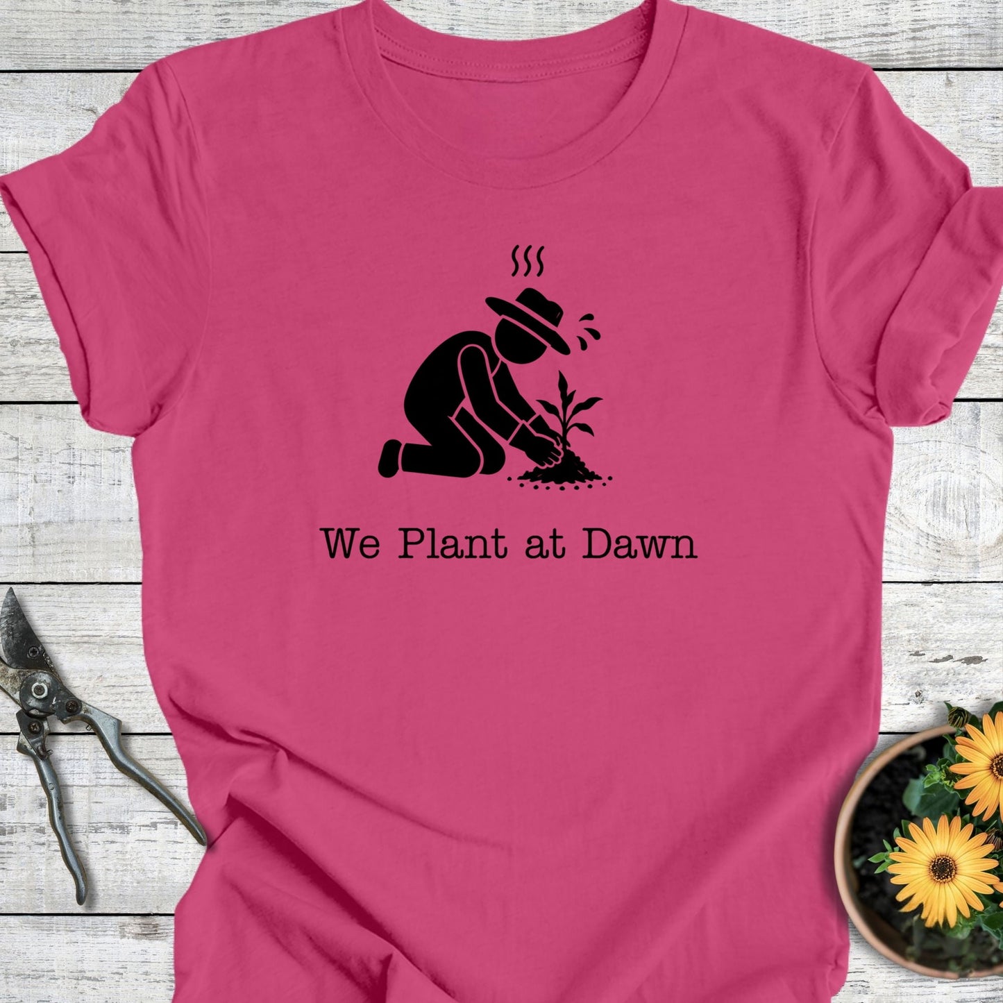 Printify T-Shirt Berry / S Plant at Dawn IV T-Shirt