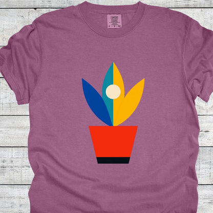 Printify T-Shirt Berry / S Potted in Color T-Shirt