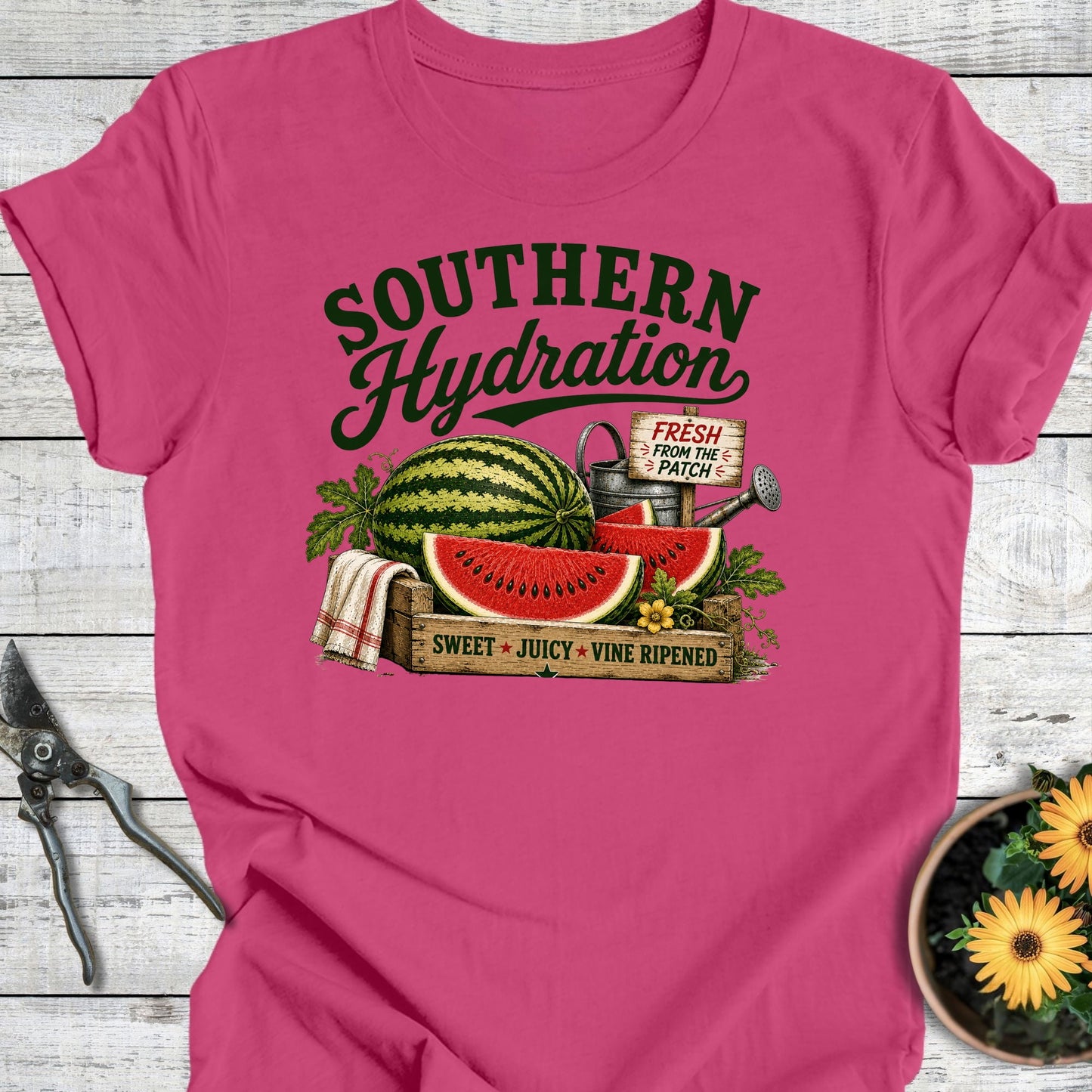 Printify T-Shirt Berry / S Southern Hydration T-Shirt