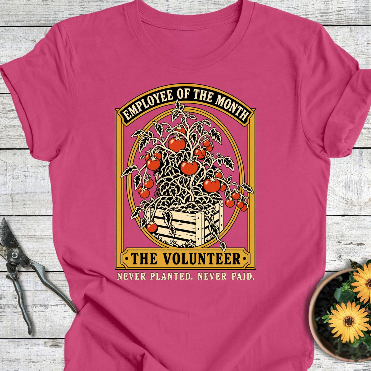 Printify T-Shirt Berry / S The Volunteer T-Shirt