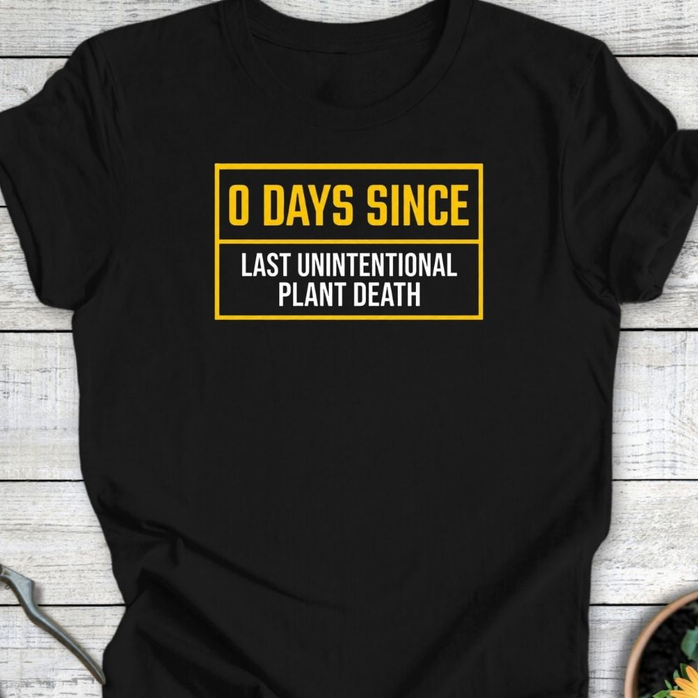 Printify T-Shirt Black / S 0 Days T-Shirt