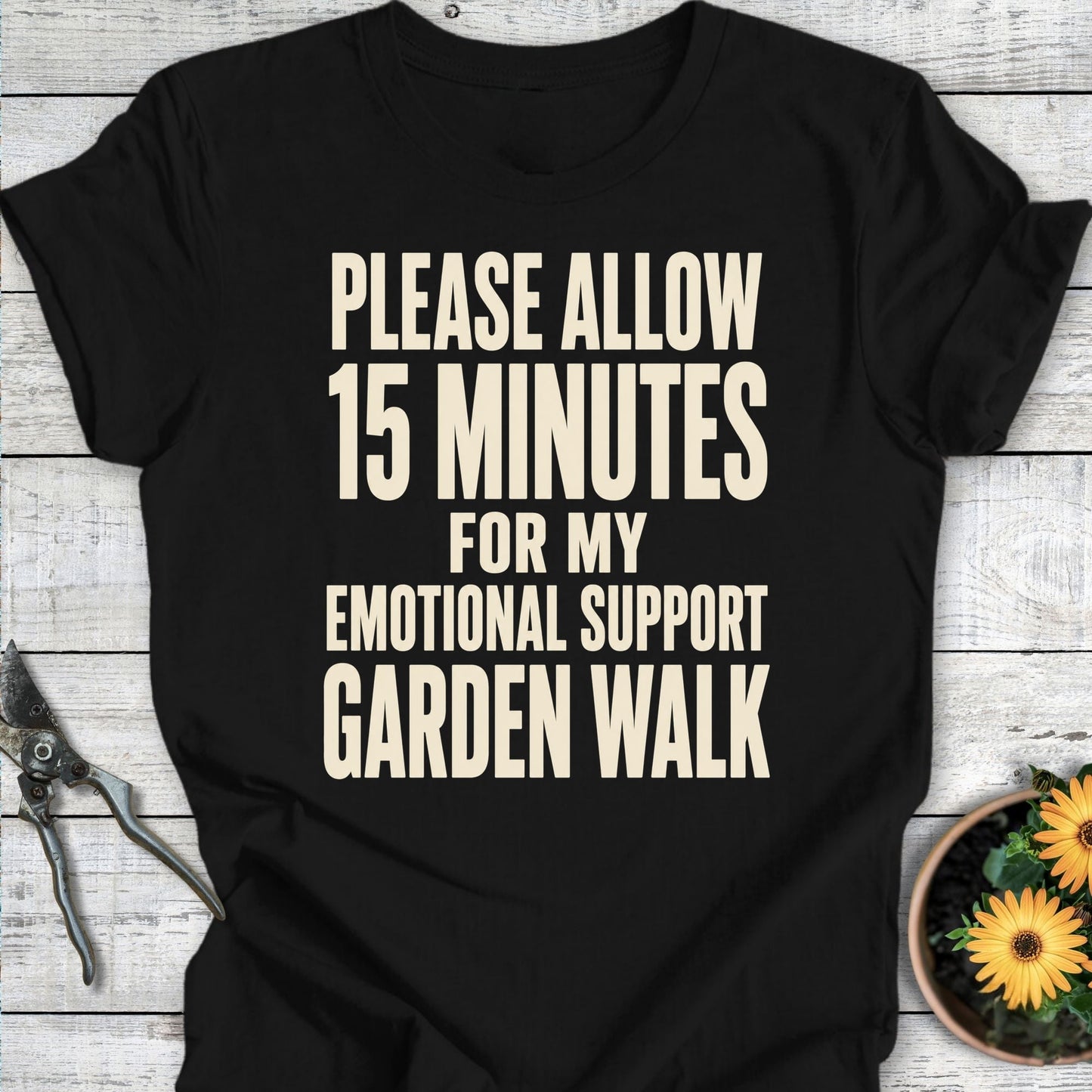 Printify T-Shirt Black / S 15 Minutes T-Shirt