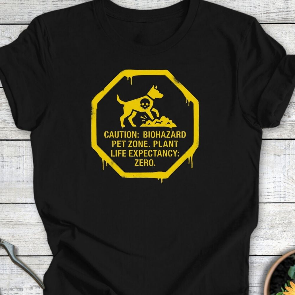 Printify T-Shirt Black / S Biohazard T-Shirt