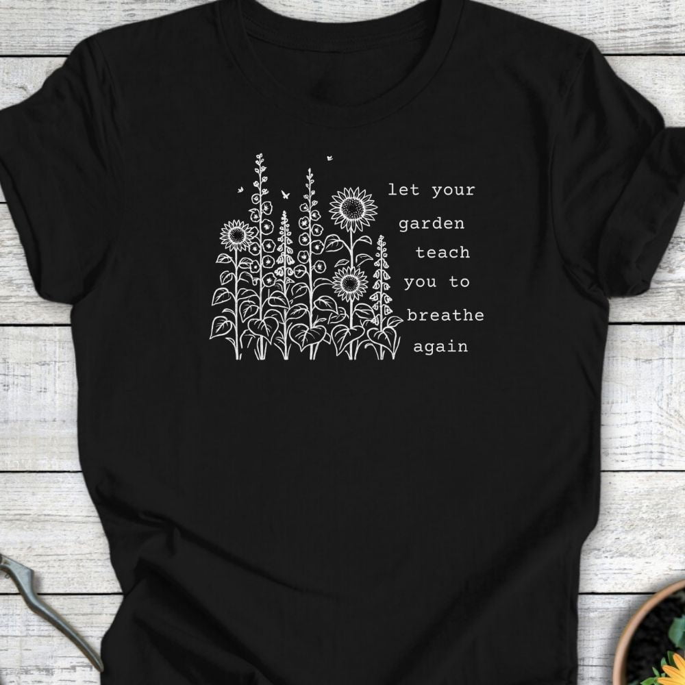 Printify T-Shirt Black / S breathe again T-Shirt