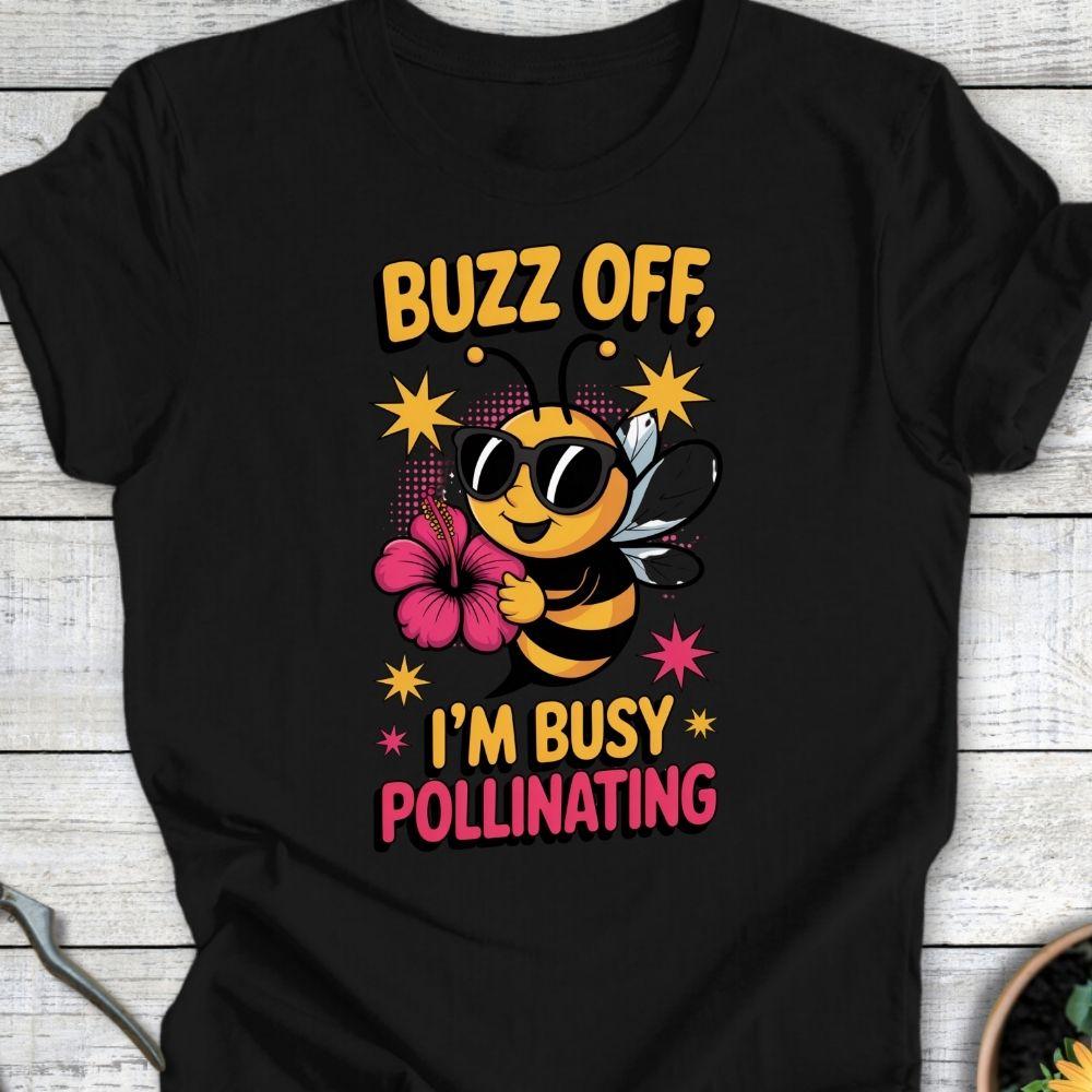 Printify T-Shirt Black / S Buzz Off