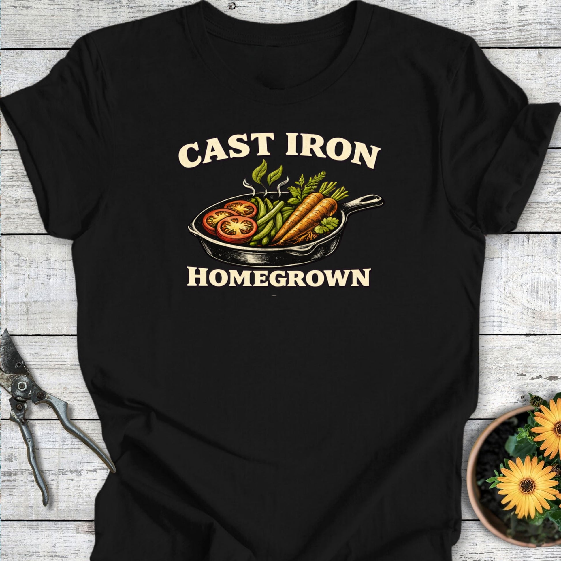 Printify T-Shirt Black / S Cast Iron T-Shirt