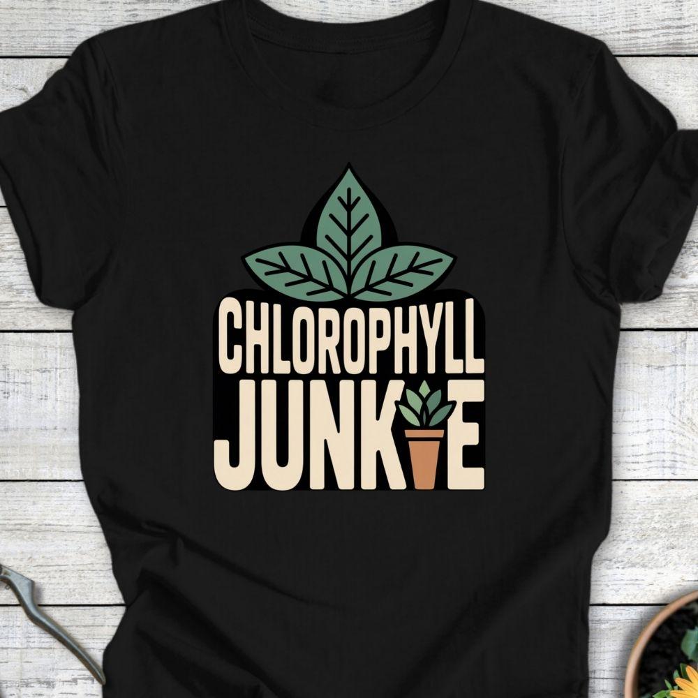 Printify T-Shirt Black / S Chlophyll Junkie