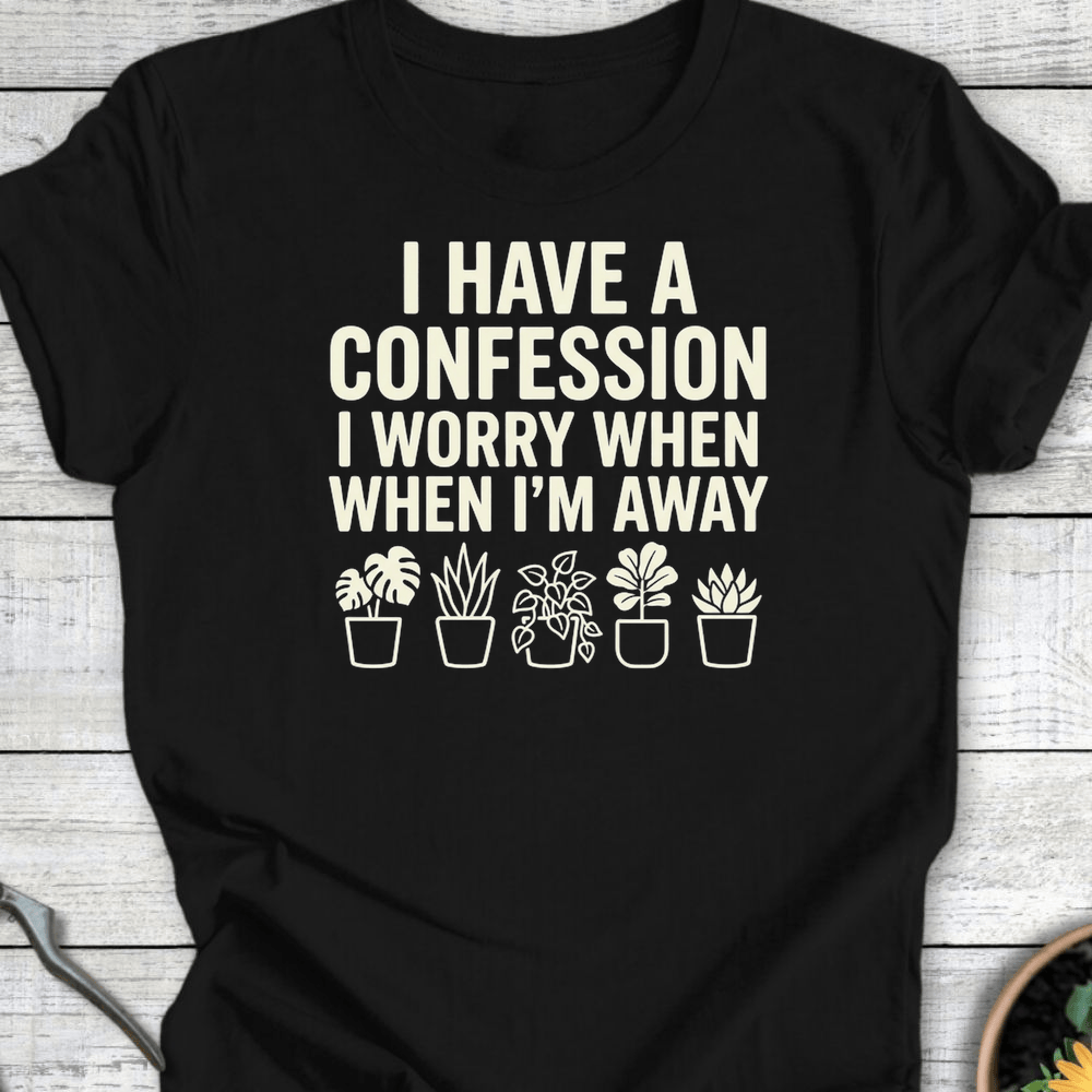 Printify T-Shirt Black / S Confession T-Shirt