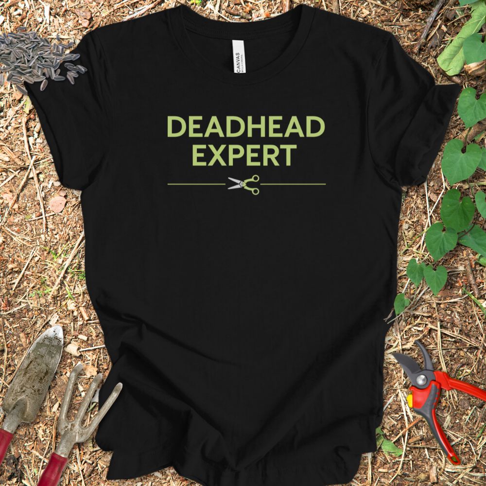 Printify T-Shirt Black / S Deadhead Expert