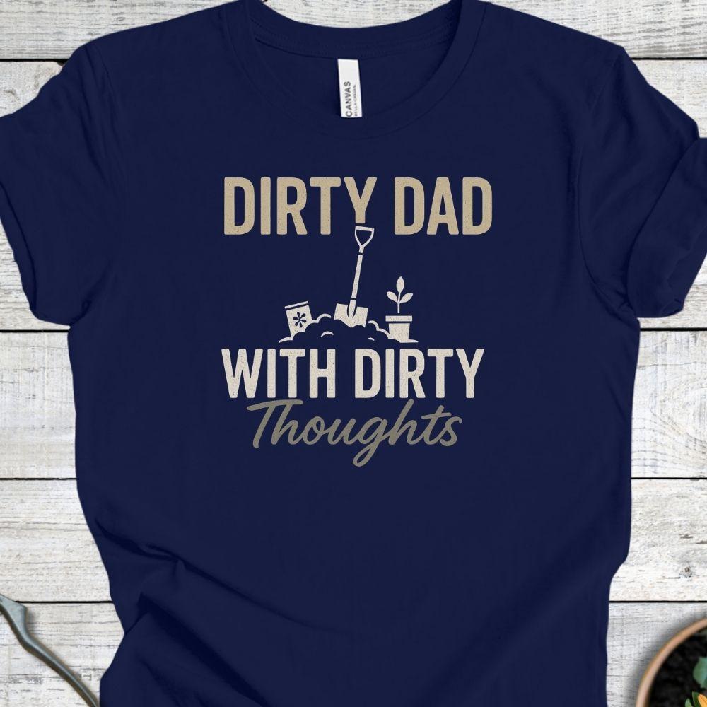Printify T-Shirt Black / S Dirty Dad