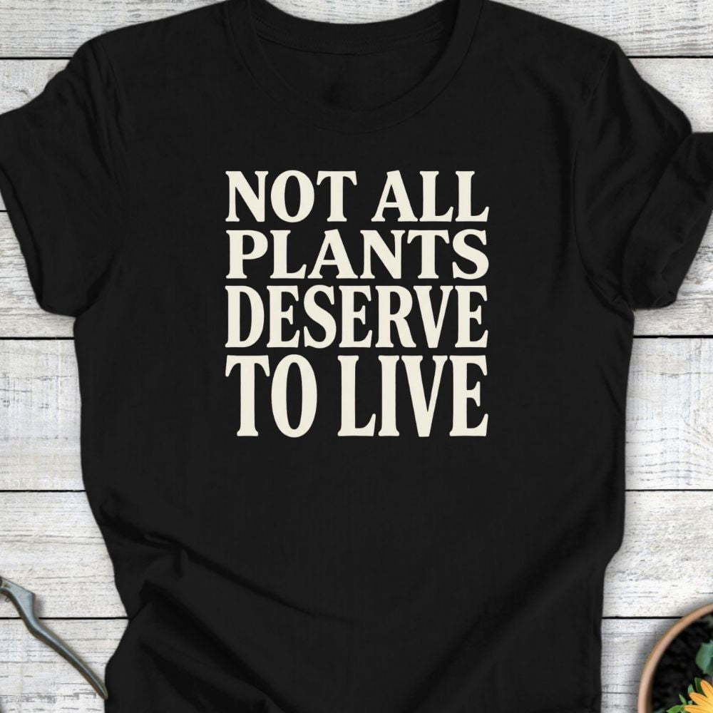Printify T-Shirt Black / S Don't Deserve It T-Shirt