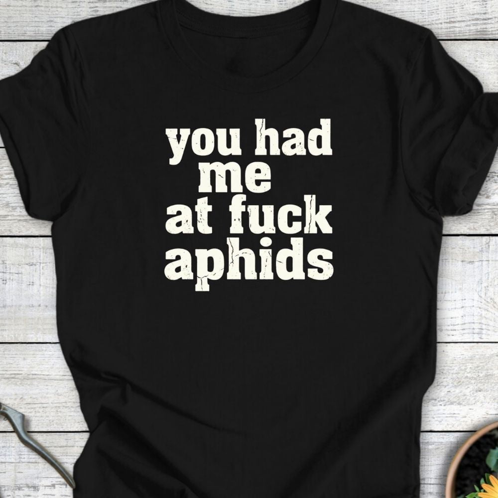 Printify T-Shirt Black / S F*ck Aphids T-Shirt