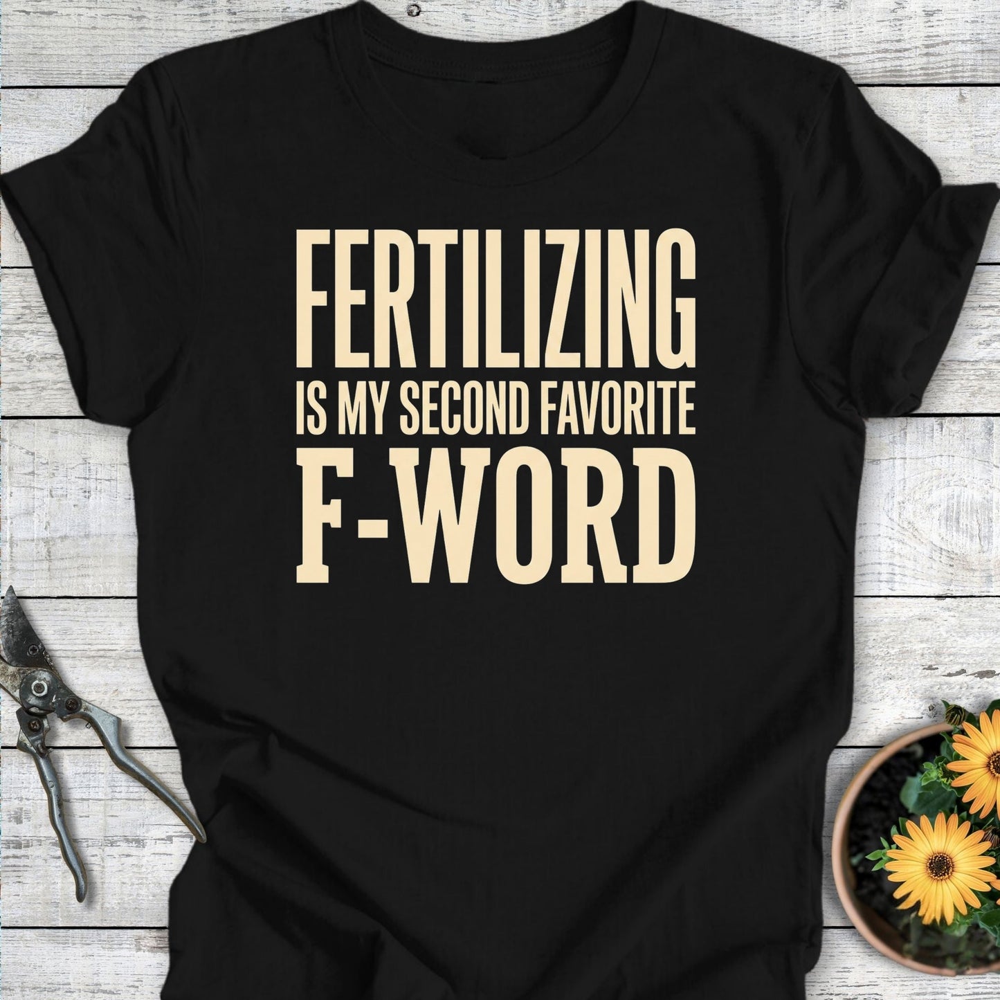 Printify T-Shirt Black / S Favorite F-Word T-Shirt