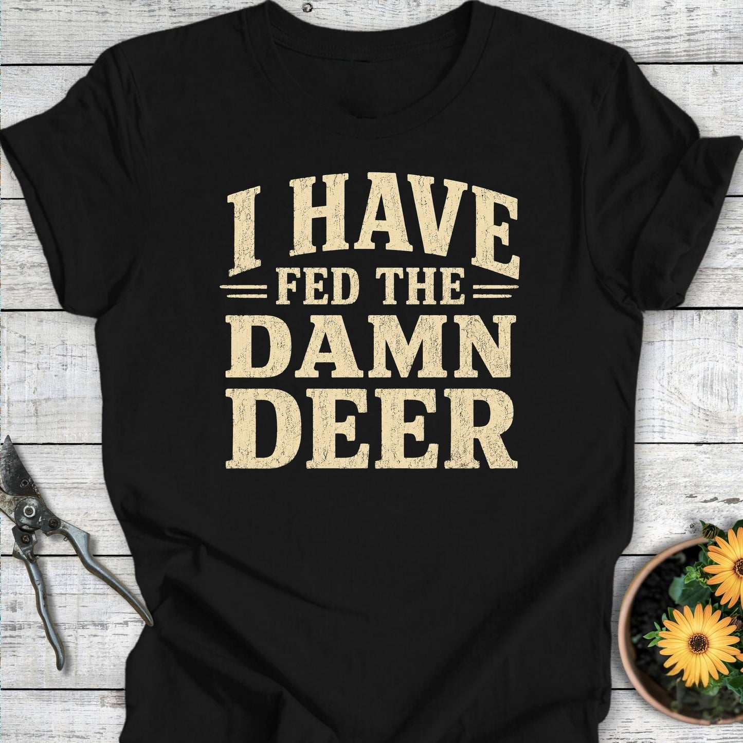 Printify T-Shirt Black / S Fed the Deer T-Shirt