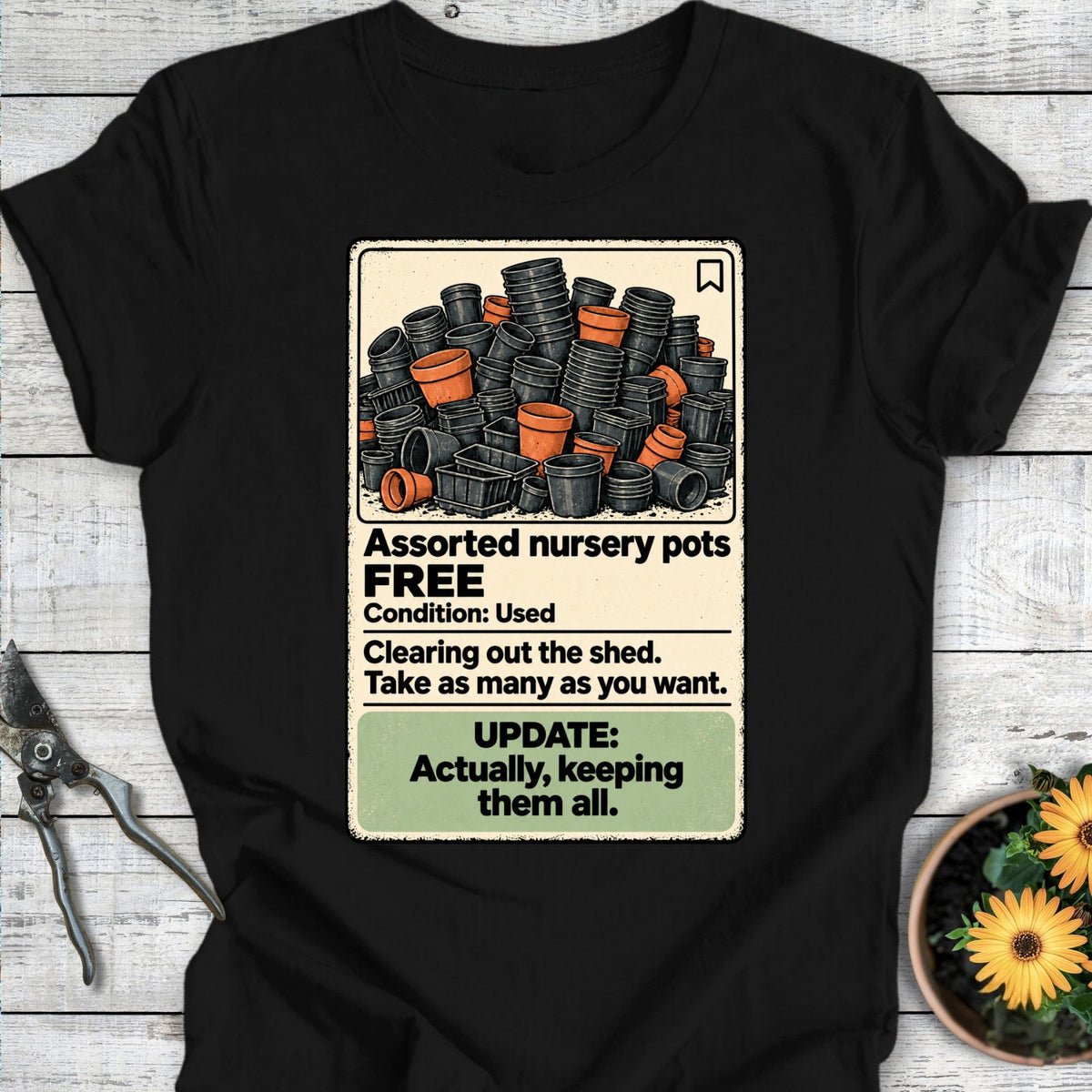 Printify T-Shirt Black / S Free to Pickup T-Shirt