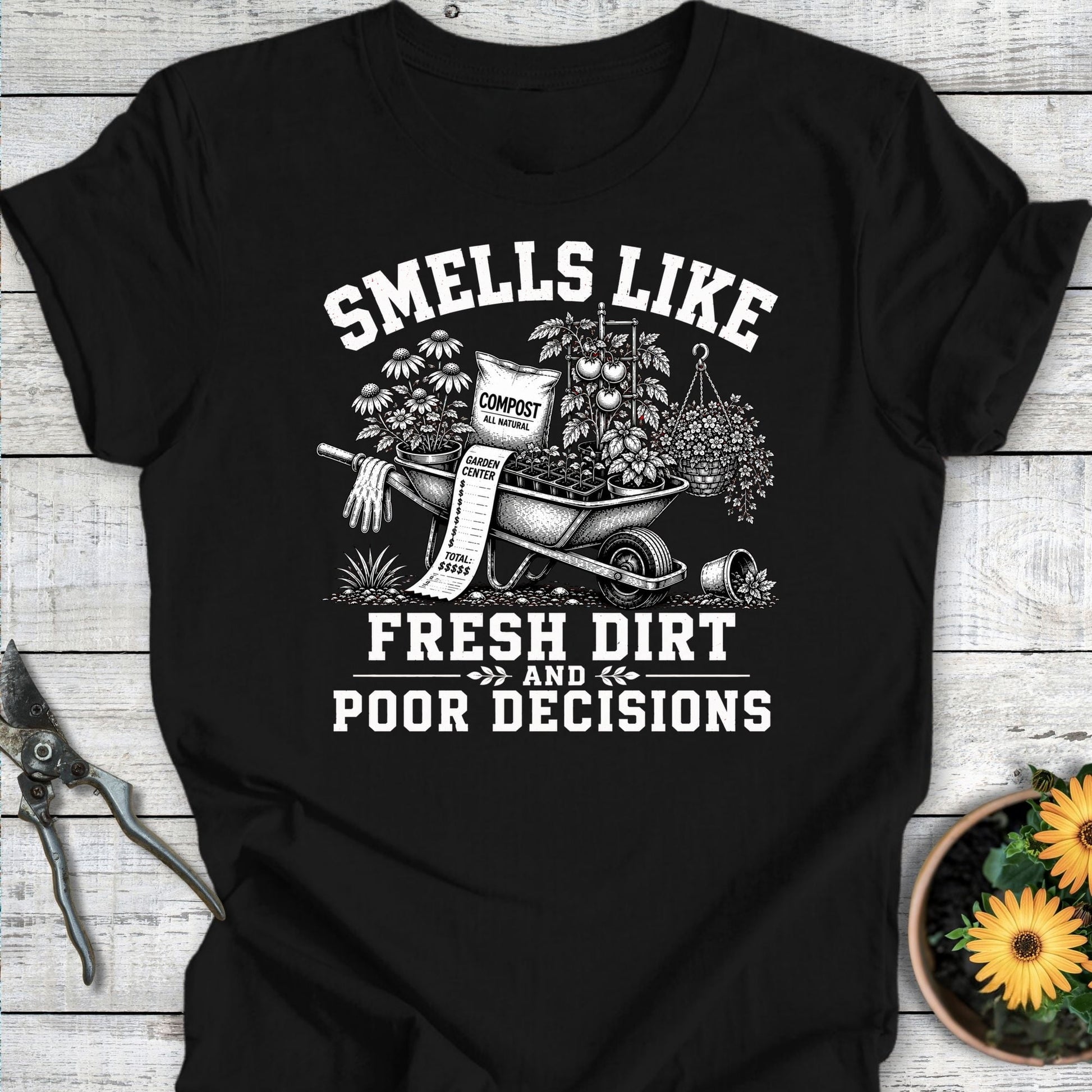 Printify T-Shirt Black / S Fresh Dirt T-Shirt