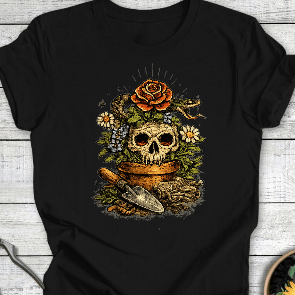 Printify T-Shirt Black / S From Soil We Grow T-Shirt