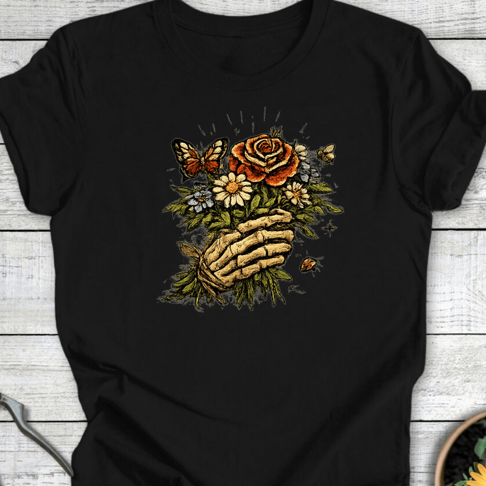 Printify T-Shirt Black / S Hands of the Garden T-Shirt