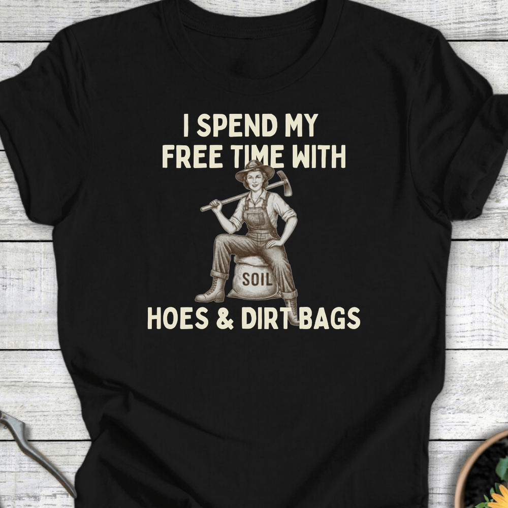Printify T-Shirt Black / S Hoes & Dirt Bags II T-Shirt