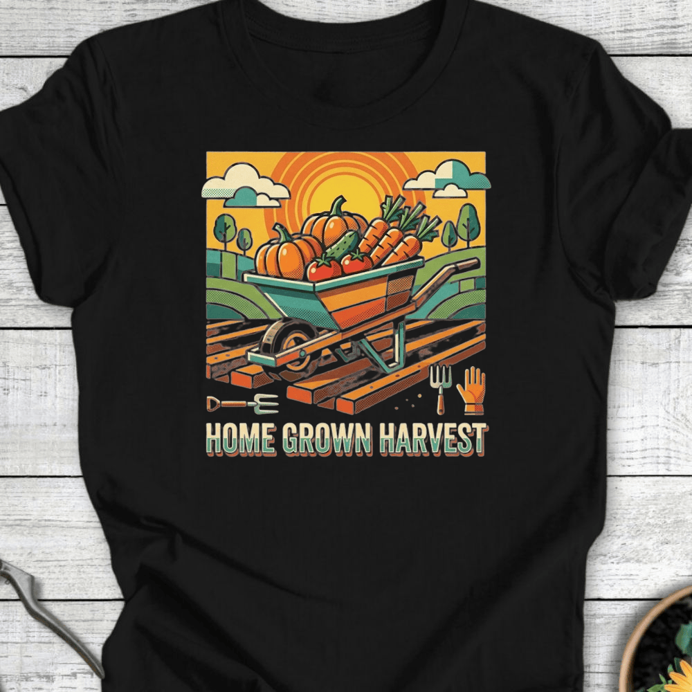 Printify T-Shirt Black / S Home Grown Harvest T-Shirt