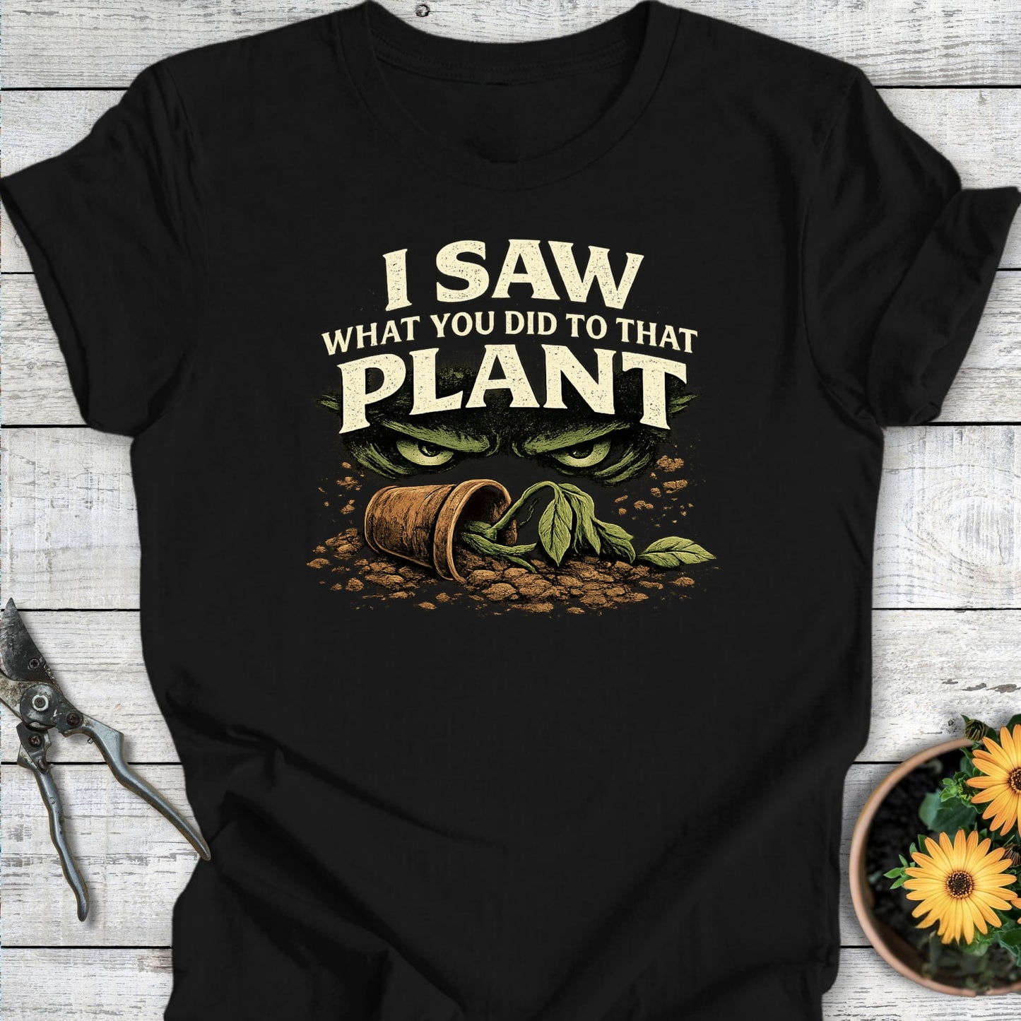 Printify T-Shirt Black / S I Saw What You Did T-Shirt