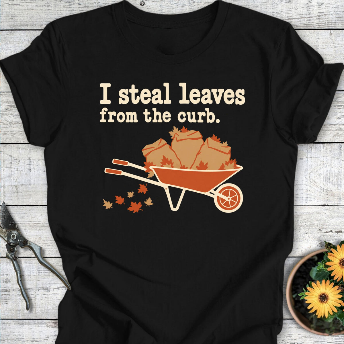 Printify T-Shirt Black / S I Steal Leave T-Shirt