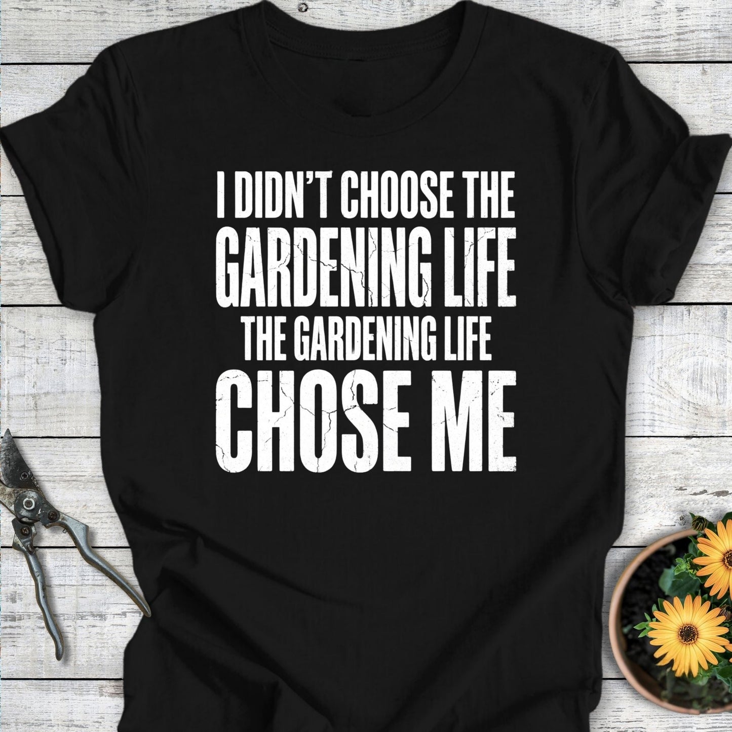 Printify T-Shirt Black / S It Chose Me T-Shirt