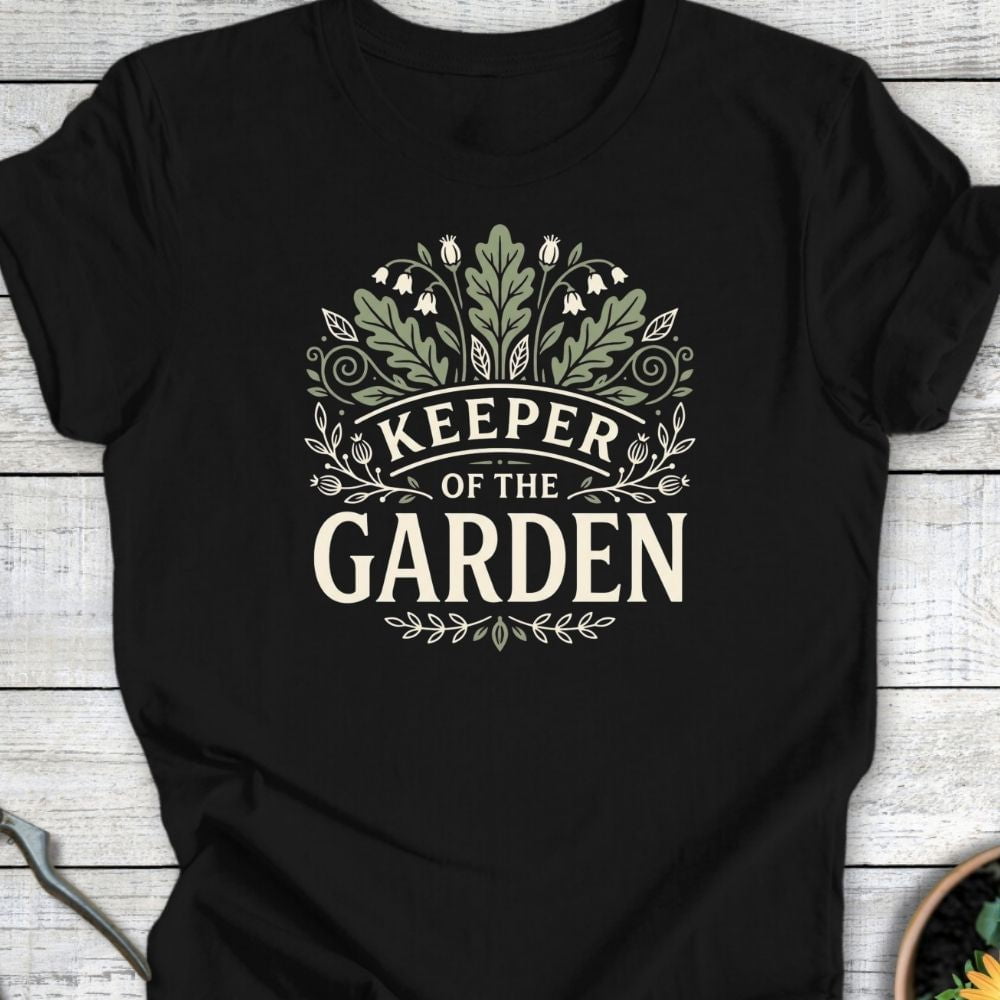 Printify T-Shirt Black / S Keeper of the Garden T-Shirt