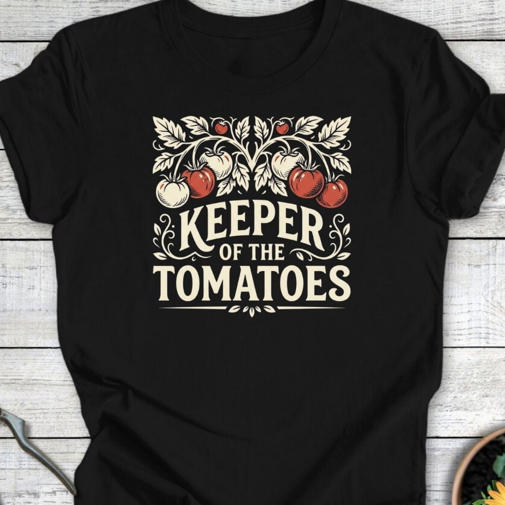 Printify T-Shirt Black / S Keeper of the Tomatoes T-Shirt