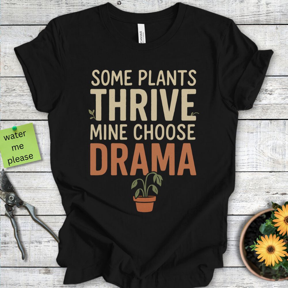 Printify T-Shirt Black / S Mine Choose Drama