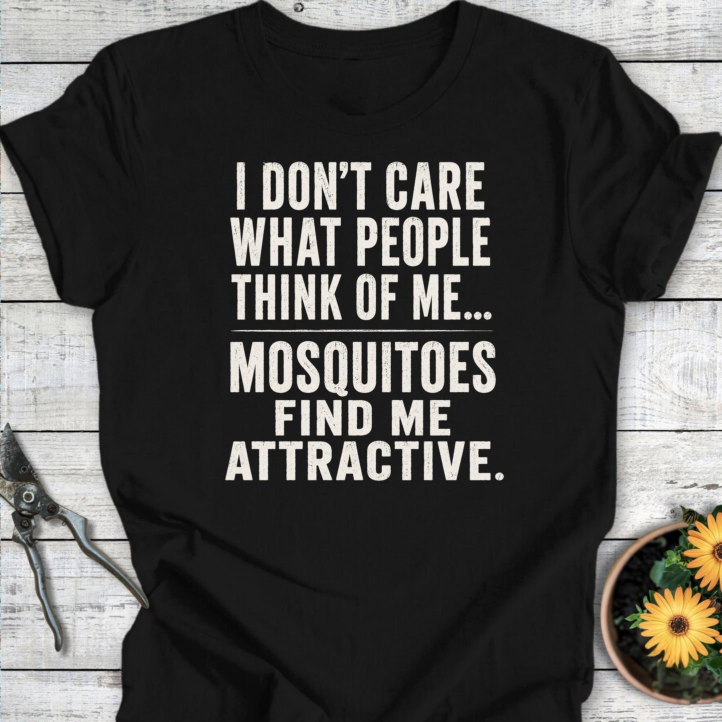 Printify T-Shirt Black / S Mosquitoes Like Me T-Shirt